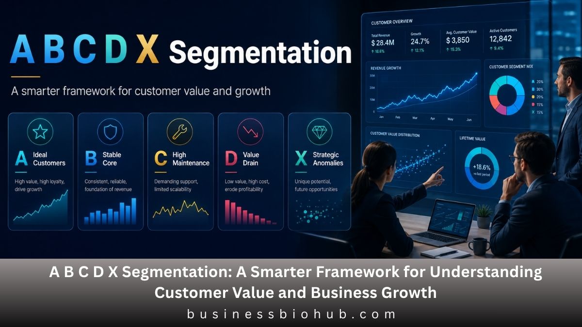 A B C D X Segmentation: A Smarter Framework for Understanding Customer Value and Business Growth