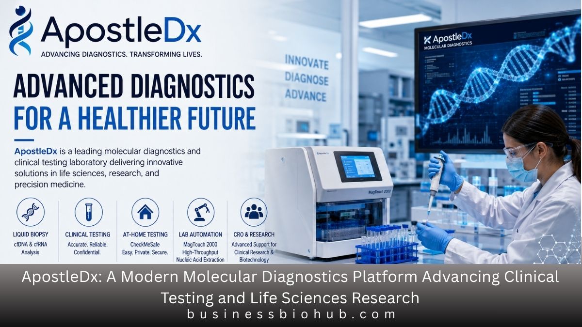 ApostleDx: A Modern Molecular Diagnostics Platform Advancing Clinical Testing and Life Sciences Research