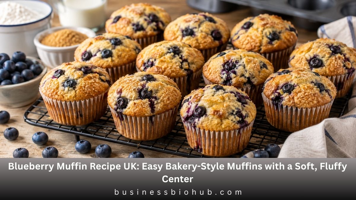 Blueberry Muffin Recipe UK