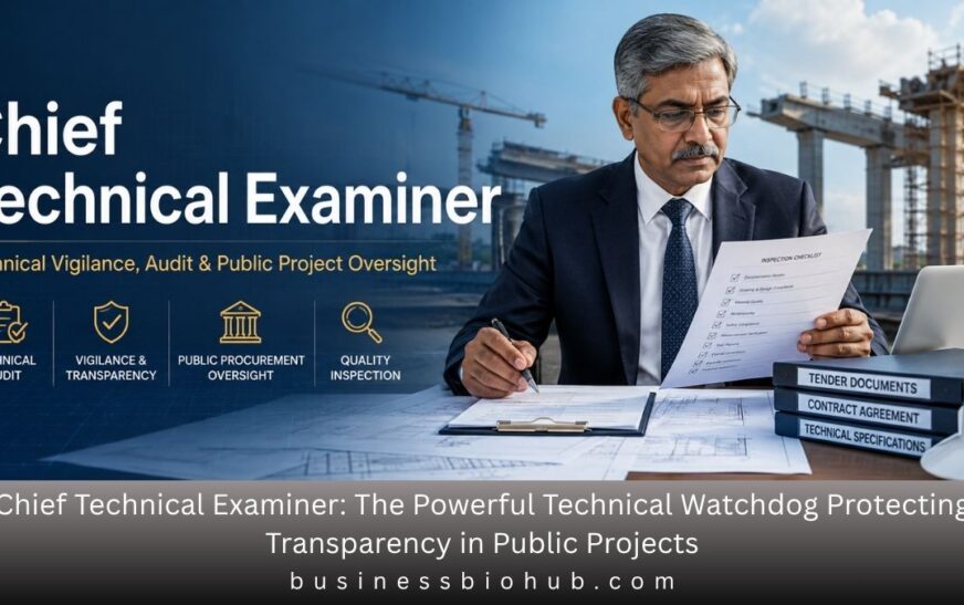 Chief Technical Examiner: The Powerful Technical Watchdog Protecting Transparency in Public Projects