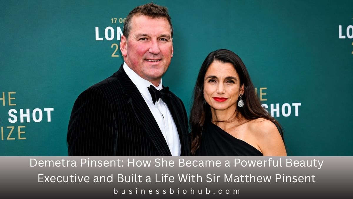 Demetra Pinsent: How She Became a Powerful Beauty Executive and Built a Life With Sir Matthew Pinsent