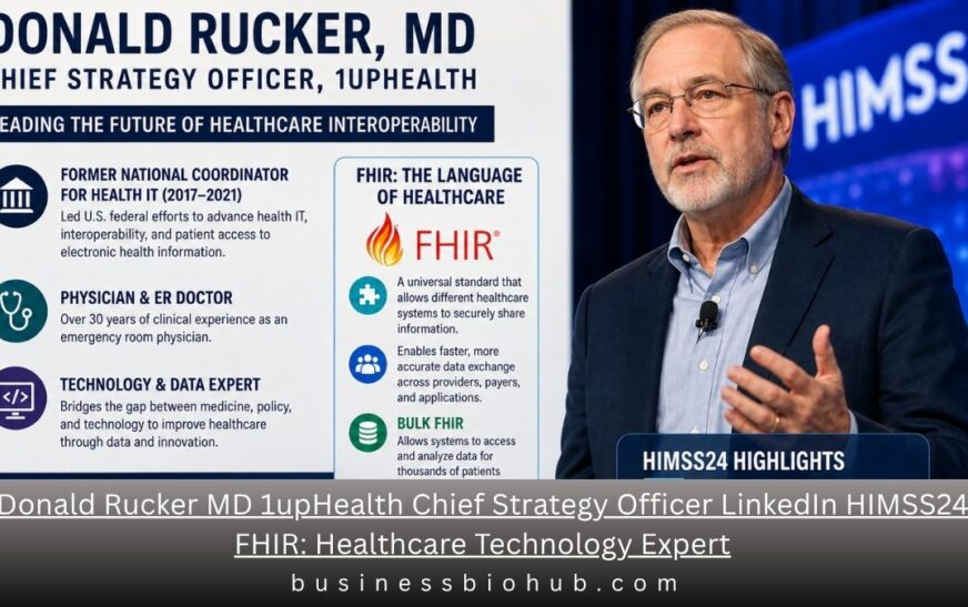 Donald Rucker MD 1upHealth Chief Strategy Officer LinkedIn HIMSS24 FHIR: Healthcare Technology Expert