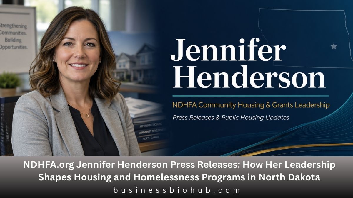 NDHFA.org Jennifer Henderson Press Releases: How Her Leadership Shapes Housing and Homelessness Programs in North Dakota