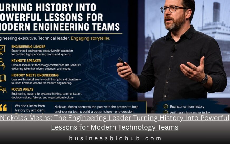 Nickolas Means: The Engineering Leader Turning History Into Powerful Lessons for Modern Technology Teams