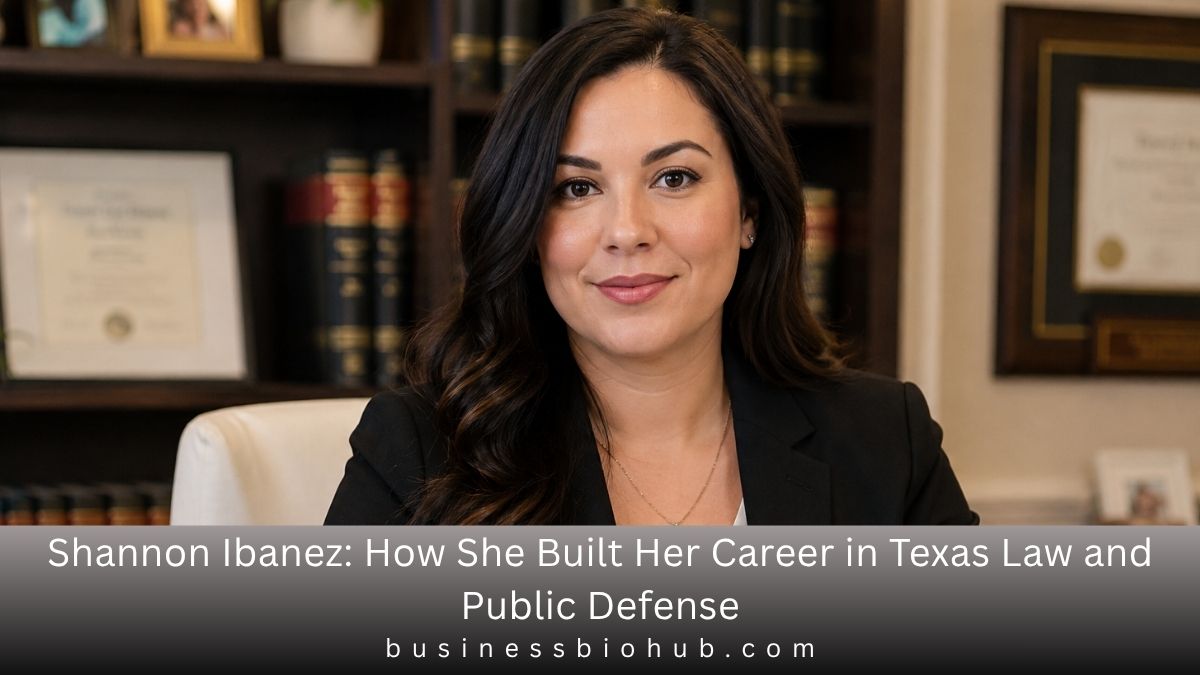 Shannon Ibanez: How She Built Her Career in Texas Law and Public Defense