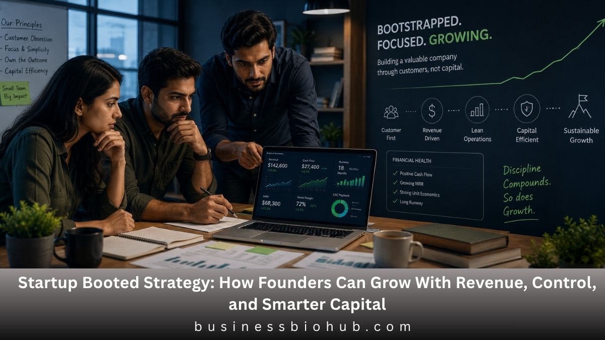 Startup Booted Strategy: How Founders Can Grow With Revenue, Control, and Smarter Capital