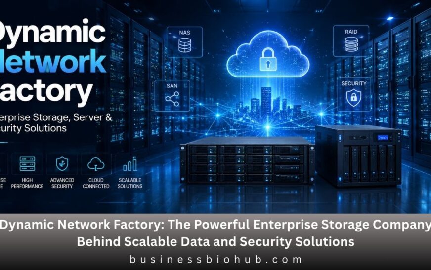 Dynamic Network Factory: The Powerful Enterprise Storage Company Behind Scalable Data and Security Solutions