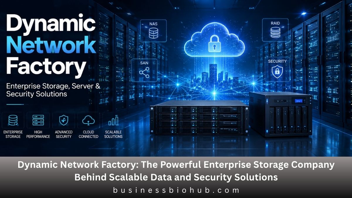 Dynamic Network Factory: The Powerful Enterprise Storage Company Behind Scalable Data and Security Solutions