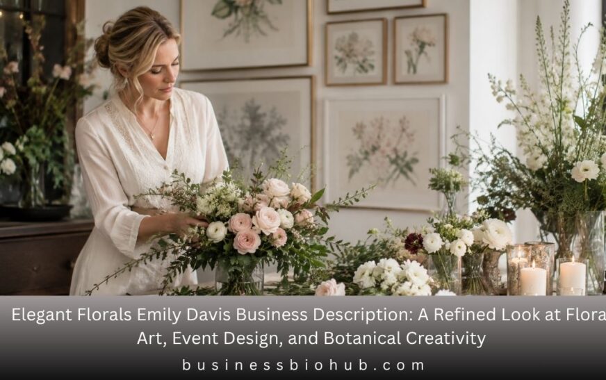 elegant florals emily davis business description