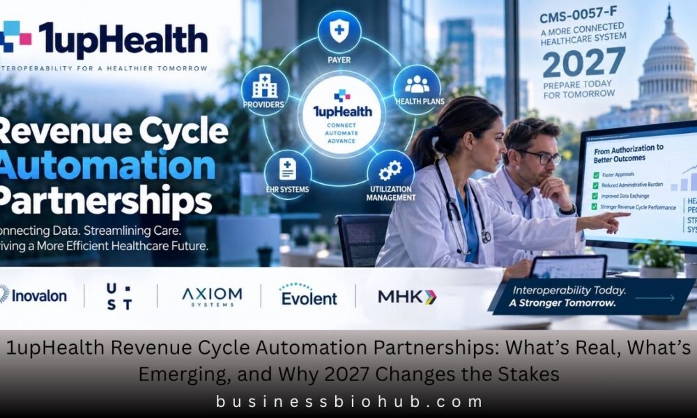 1uphealth revenue cycle automation partnerships