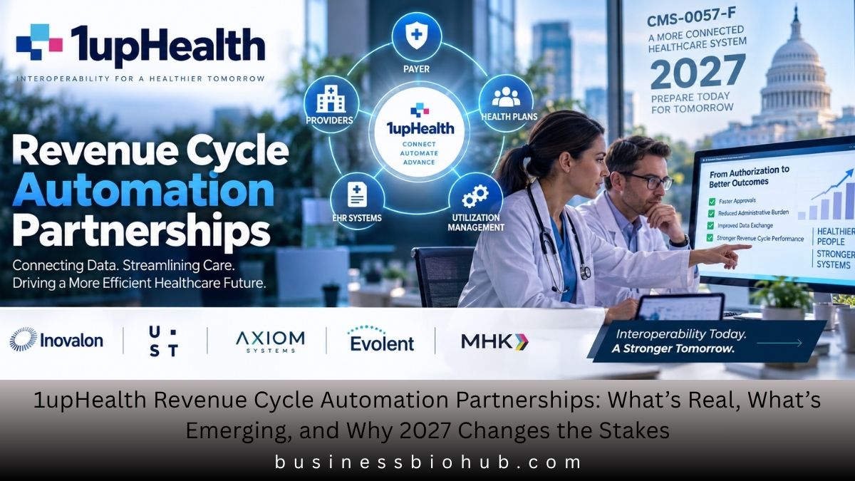 1uphealth revenue cycle automation partnerships