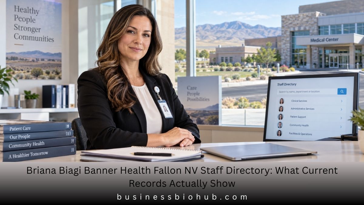 Briana Biagi Banner Health Fallon NV Staff Directory