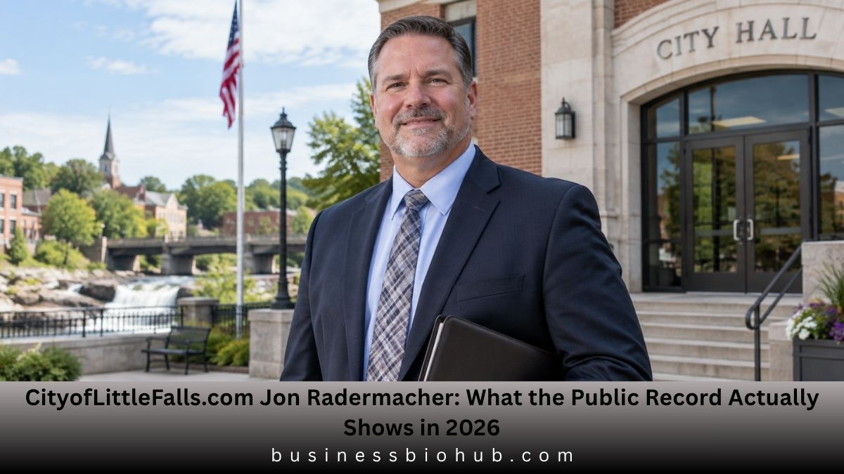 CityofLittleFalls.com Jon Radermacher