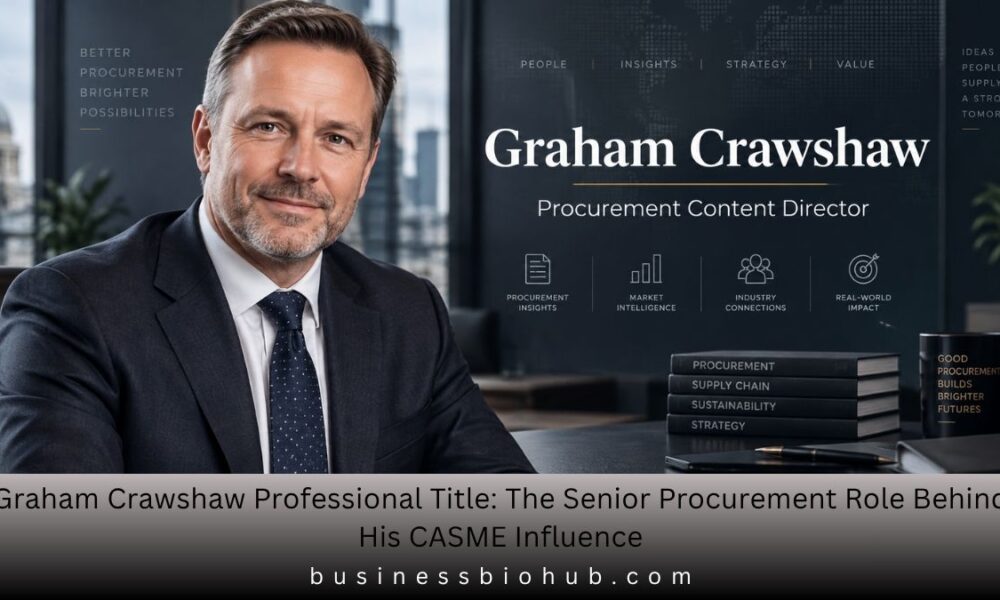 Graham Crawshaw Professional Title