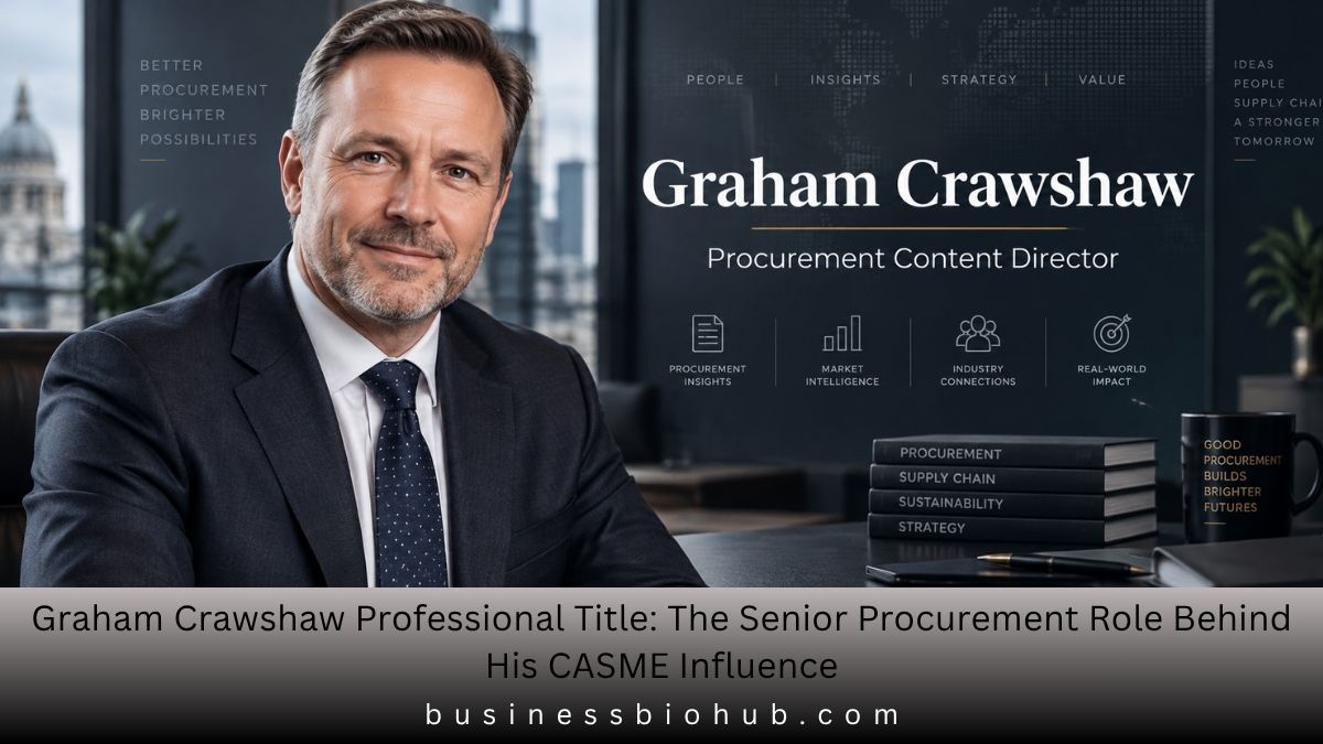 Graham Crawshaw Professional Title