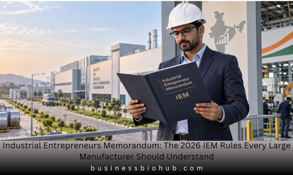 Industrial Entrepreneurs Memorandum