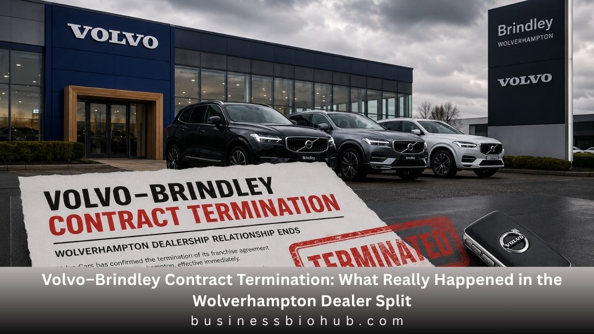 Volvo–Brindley Contract Termination