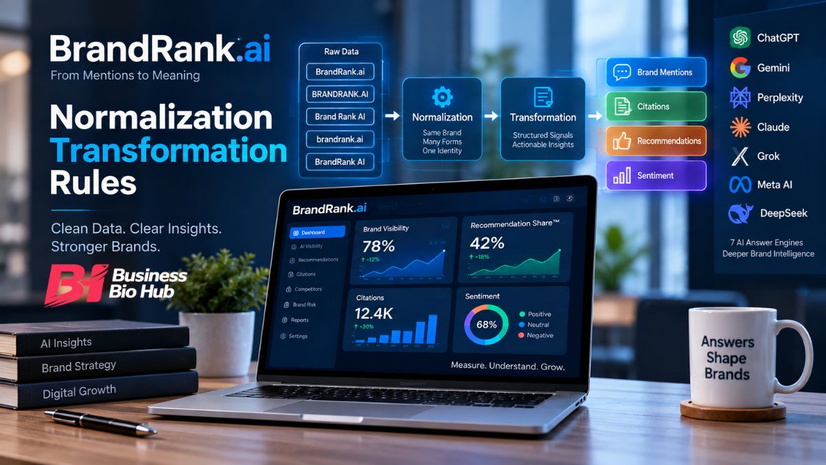 brandrank.ai normalization transformation rules