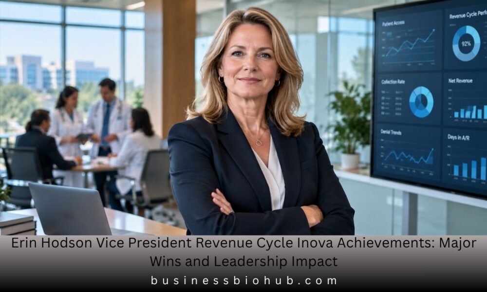 erin hodson vice president revenue cycle inova achievements
