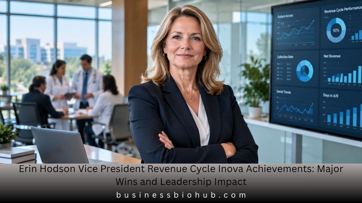 erin hodson vice president revenue cycle inova achievements