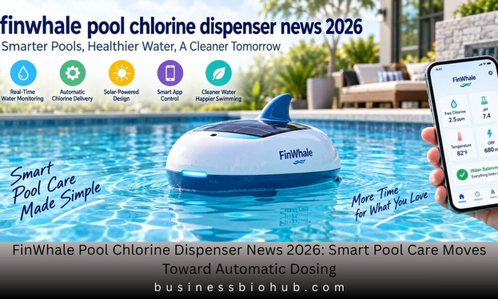 finwhale pool chlorine dispenser news 2026