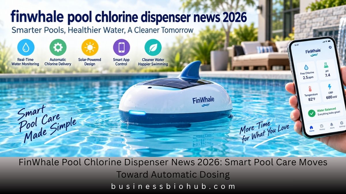 finwhale pool chlorine dispenser news 2026