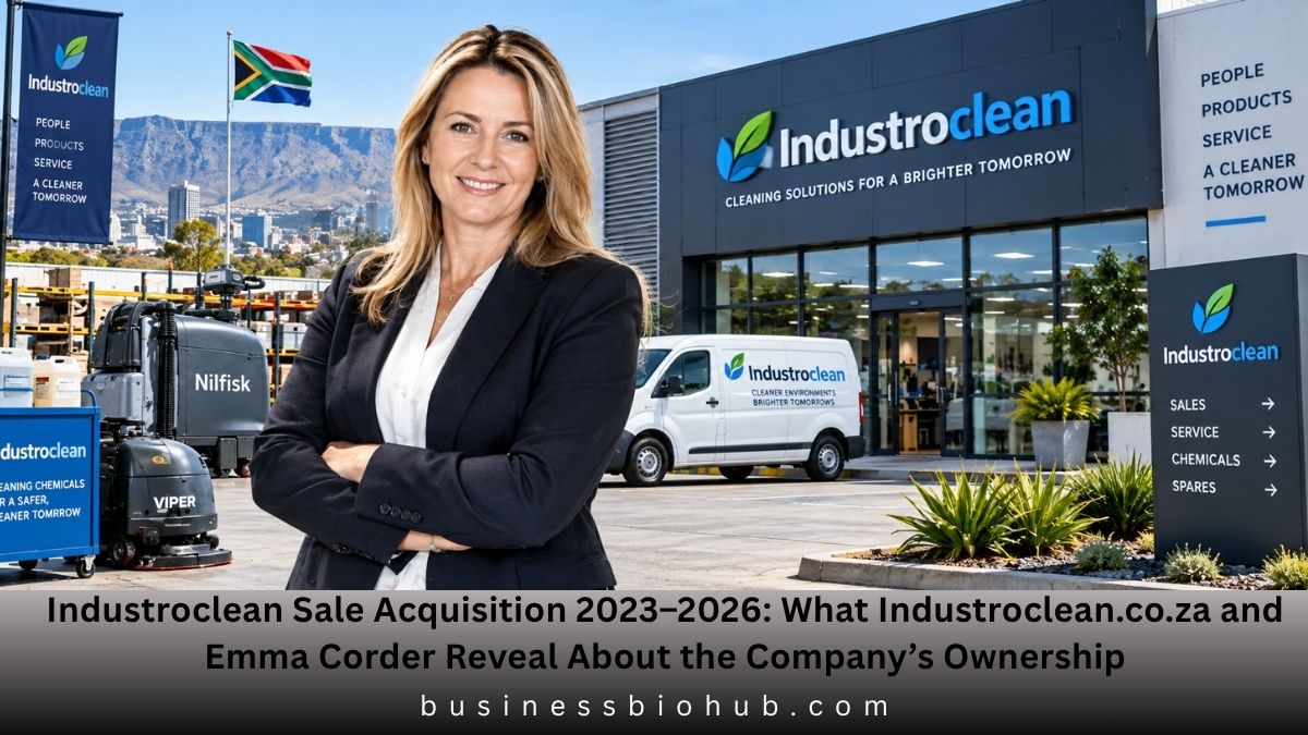 industroclean sale acquisition 2023-2026 industroclean.co.za emma corder